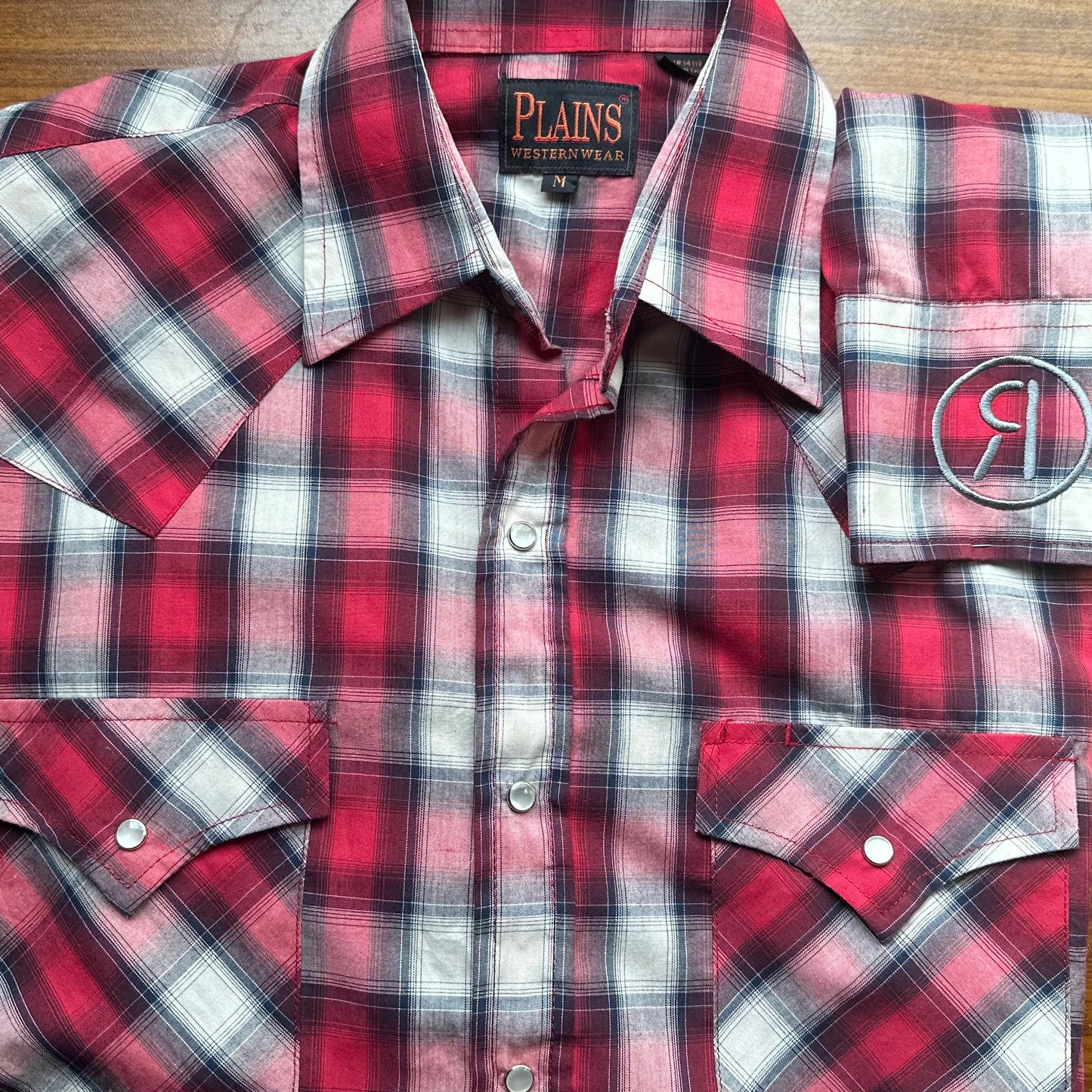 Red Check Plains Western Wear (M)
