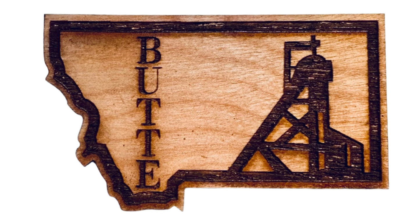 Butte, Montana Magnet