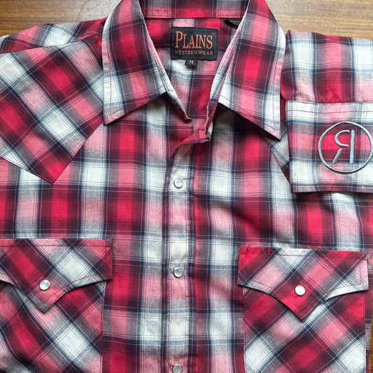 Red Check Plains Western Wear (M)